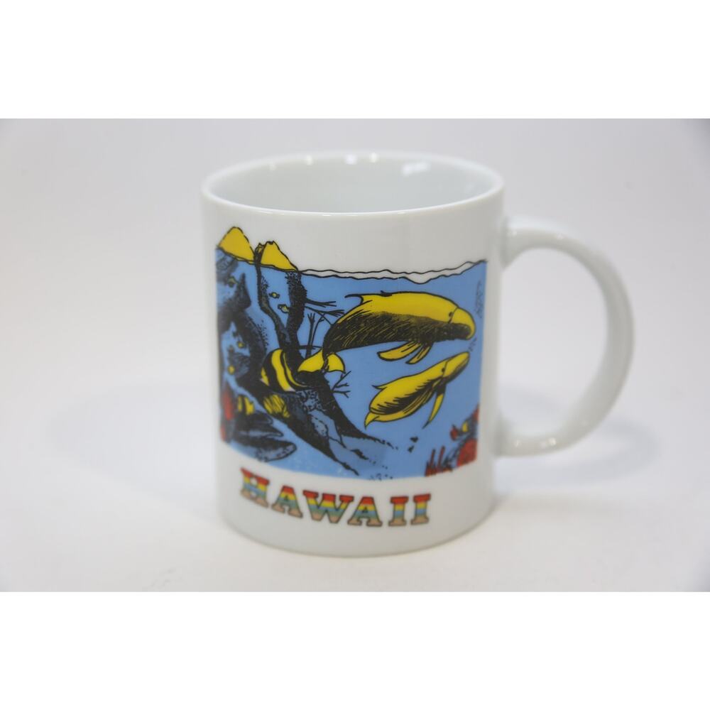 Sanyei, Hawaii, Mug, Sea, Ocean Life, Fish, Coffee Cup, Message Mug, Novelty Cup